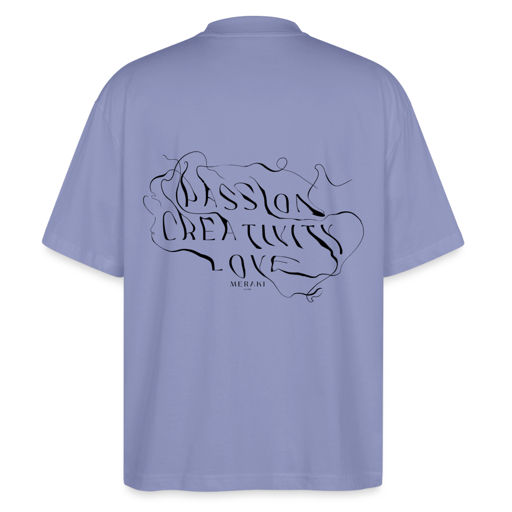 Stanley/Stella Oversized Unisex Bio T-Shirt Blaster 2.0 - Violett