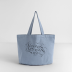 Vintage-Washed Shopper - vintage light blue