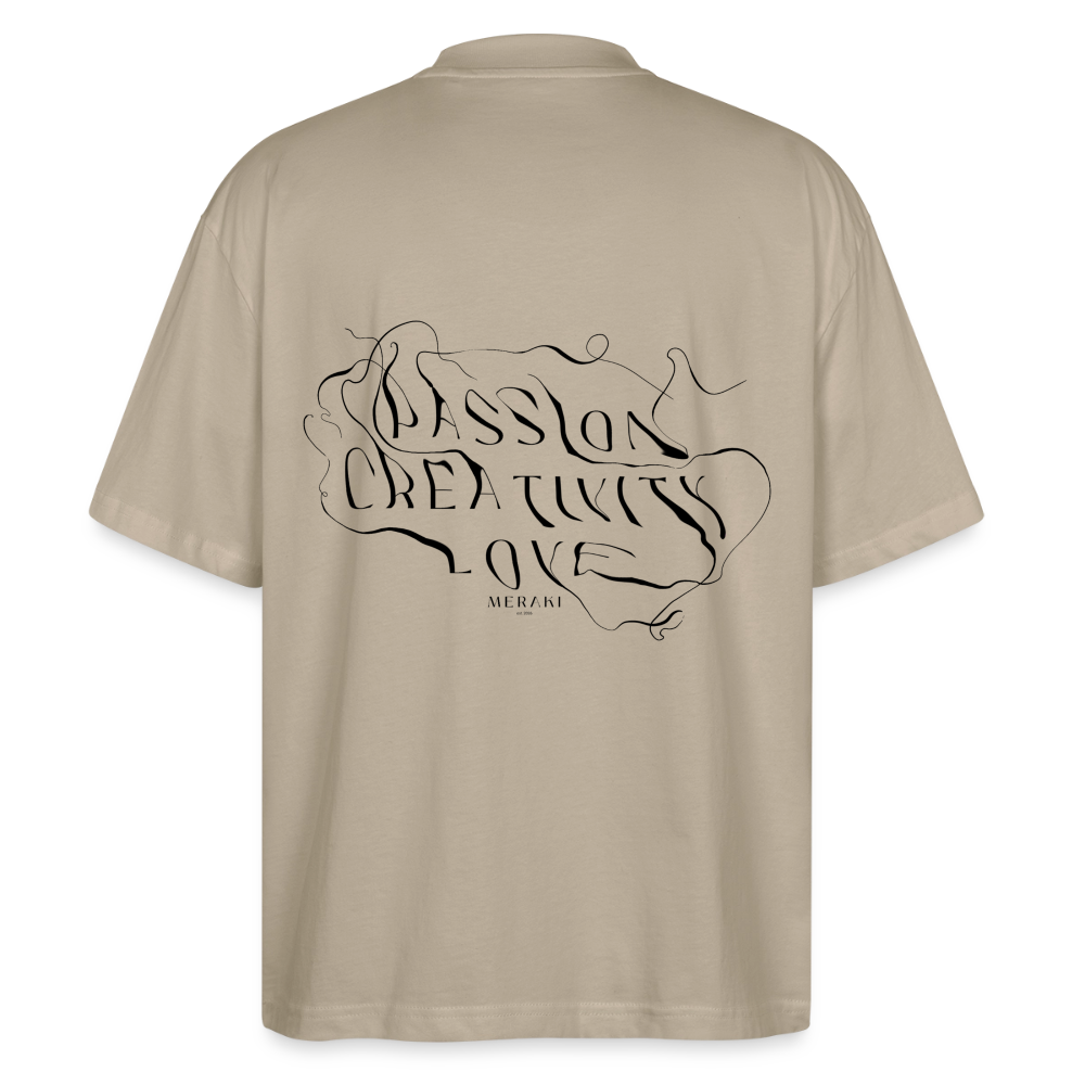 Stanley/Stella Oversized Unisex Bio T-Shirt Blaster 2.0 - Steingrau