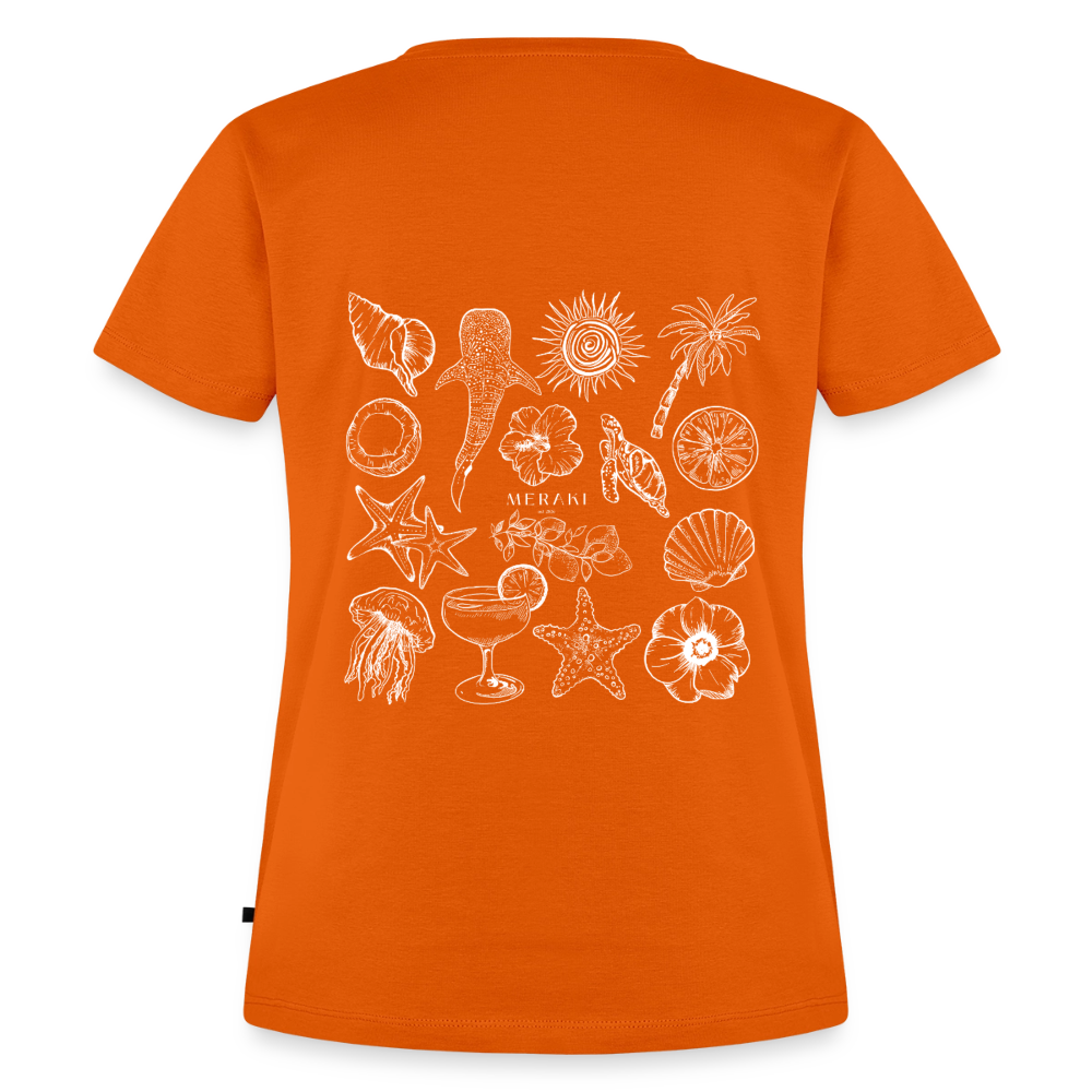 Frauen Premium T-Shirt - Orange 