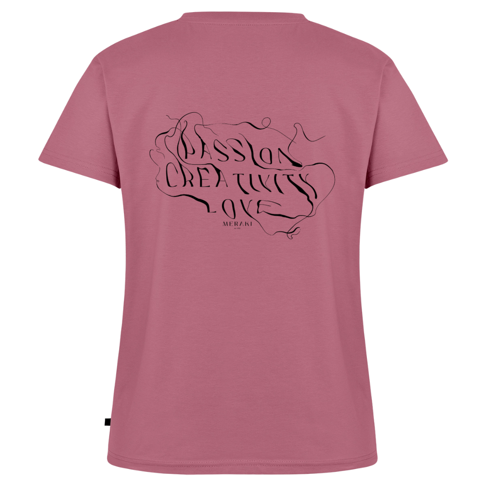 Frauen Bio-T-Shirt mit V-Ausschnitt von Stanley & Stella - Mauve