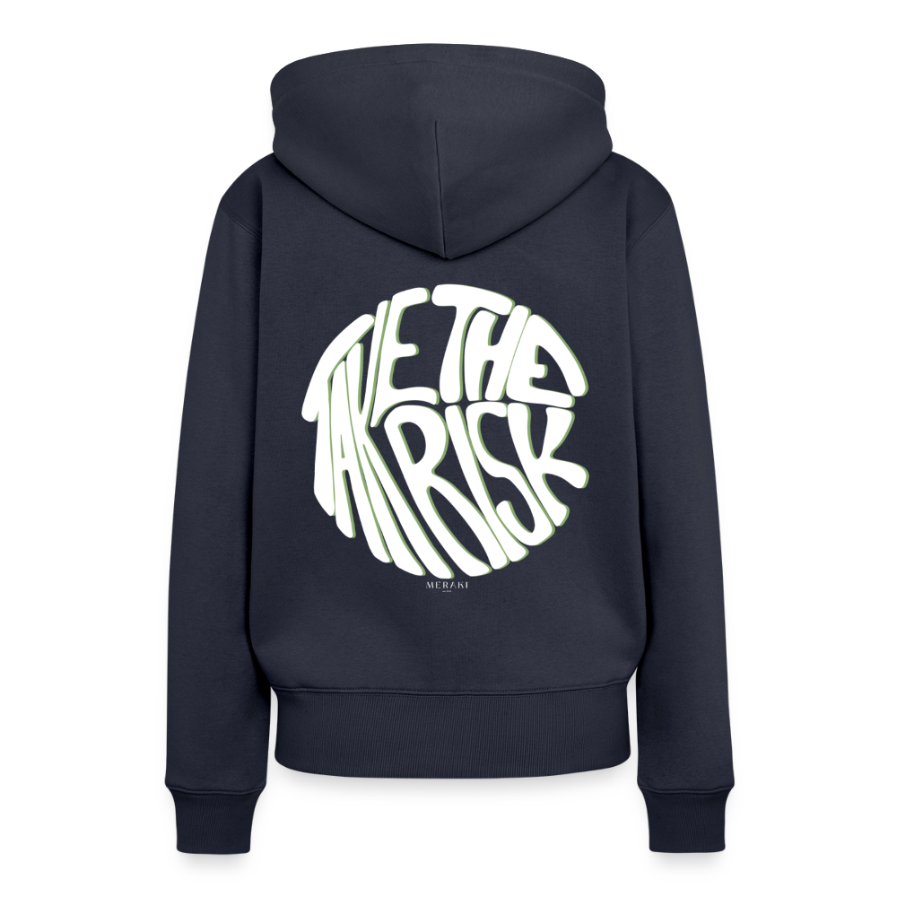 Frauen Premium Hoodie - Navy