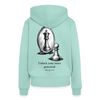 Frauen Premium Hoodie - Mint 