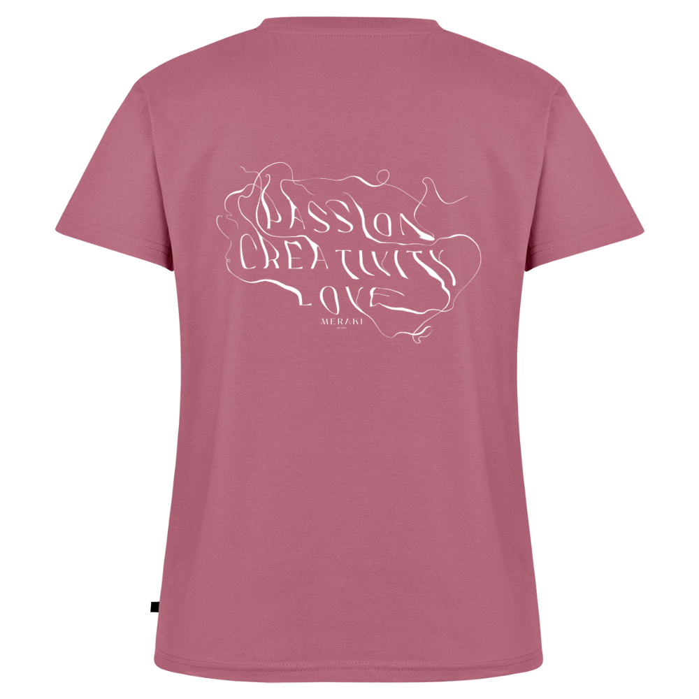 Frauen Bio-T-Shirt mit V-Ausschnitt von Stanley & Stella - Mauve