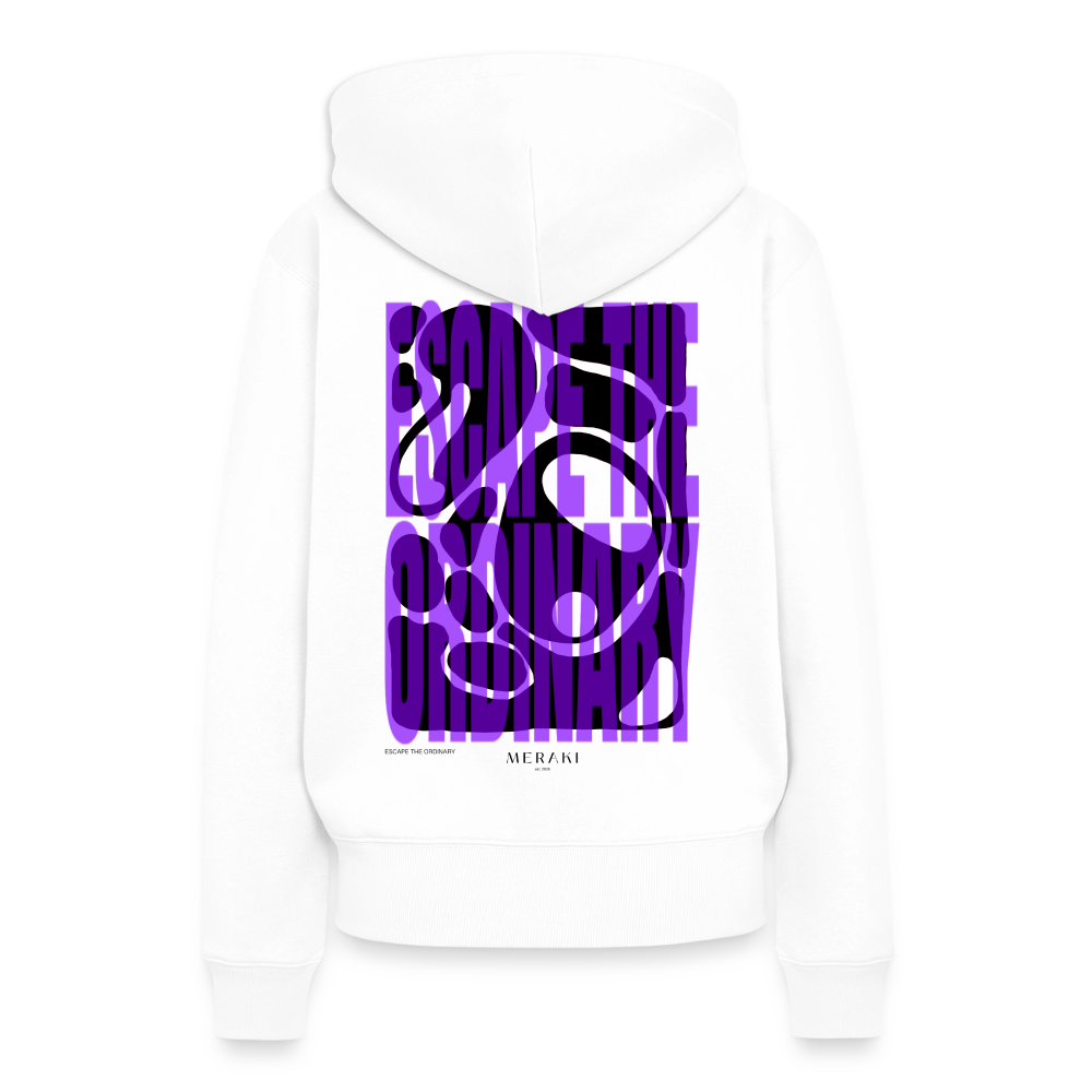 Frauen Premium Hoodie - Weiß