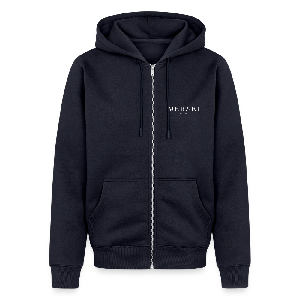 Männer Premium Kapuzenjacke - Navy