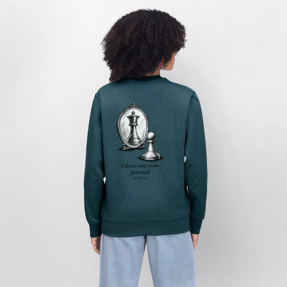 Stanley/Stella Unisex Bio-Sweatshirt CHANGER - Dunkles Petrol