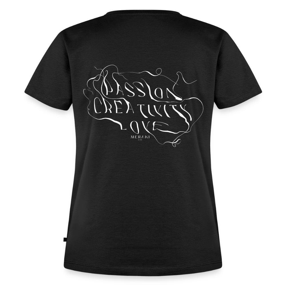 Frauen Premium T-Shirt - Schwarz