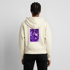 Stanley/Stella Boxy Frauen Bio Zip Hoodie Ida - Natur