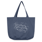 Vintage-Washed Shopper - Vintage Denim