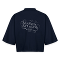 Boxy Frauen Recyceltes 1/2 Sleeved T-Shirt by Stanley/Stella - Navy
