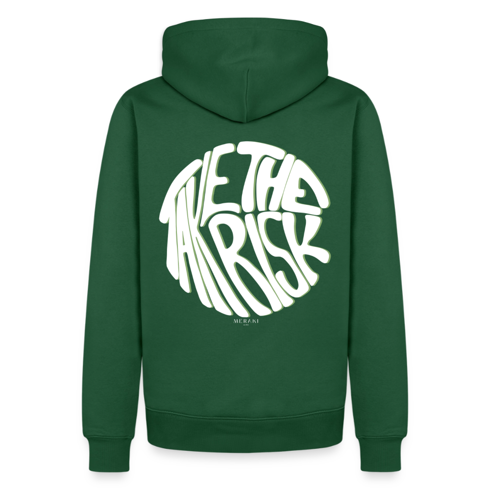 Männer Premium Hoodie - Flaschengrün