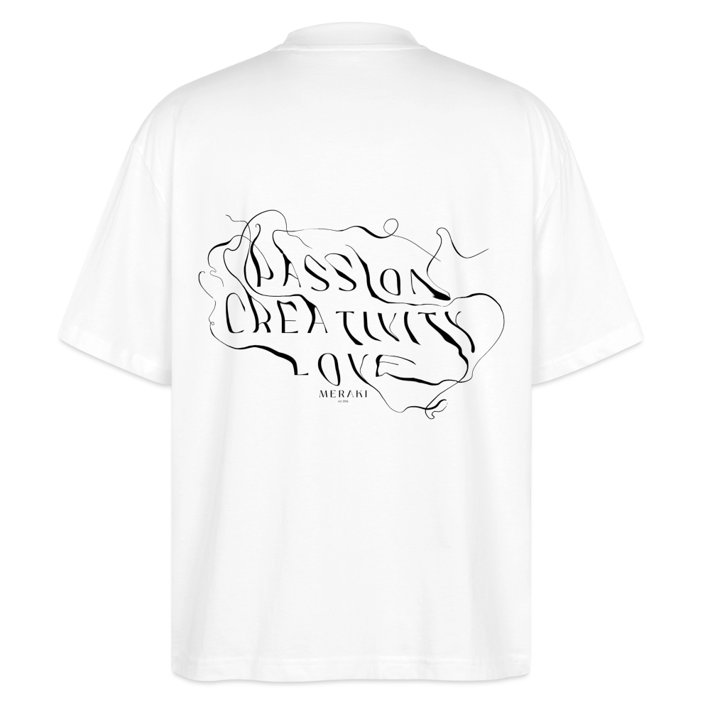 Stanley/Stella Oversized Unisex Bio T-Shirt Blaster 2.0 - Weiß