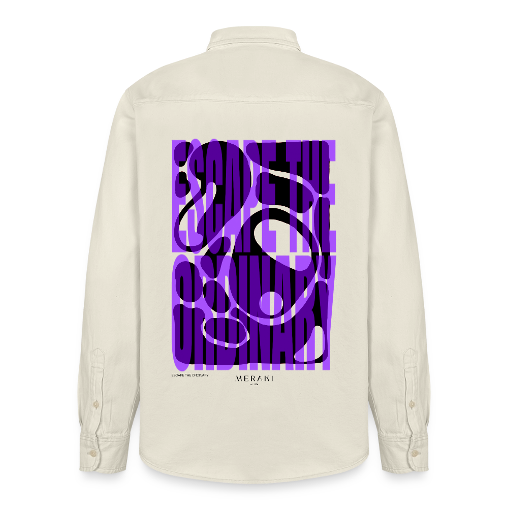 Relaxed Fit Bio Hemd - Natur