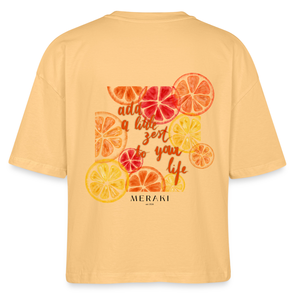 Stanley/Stella Frauen Boxy Bio-T-Shirt Nova - Mispel