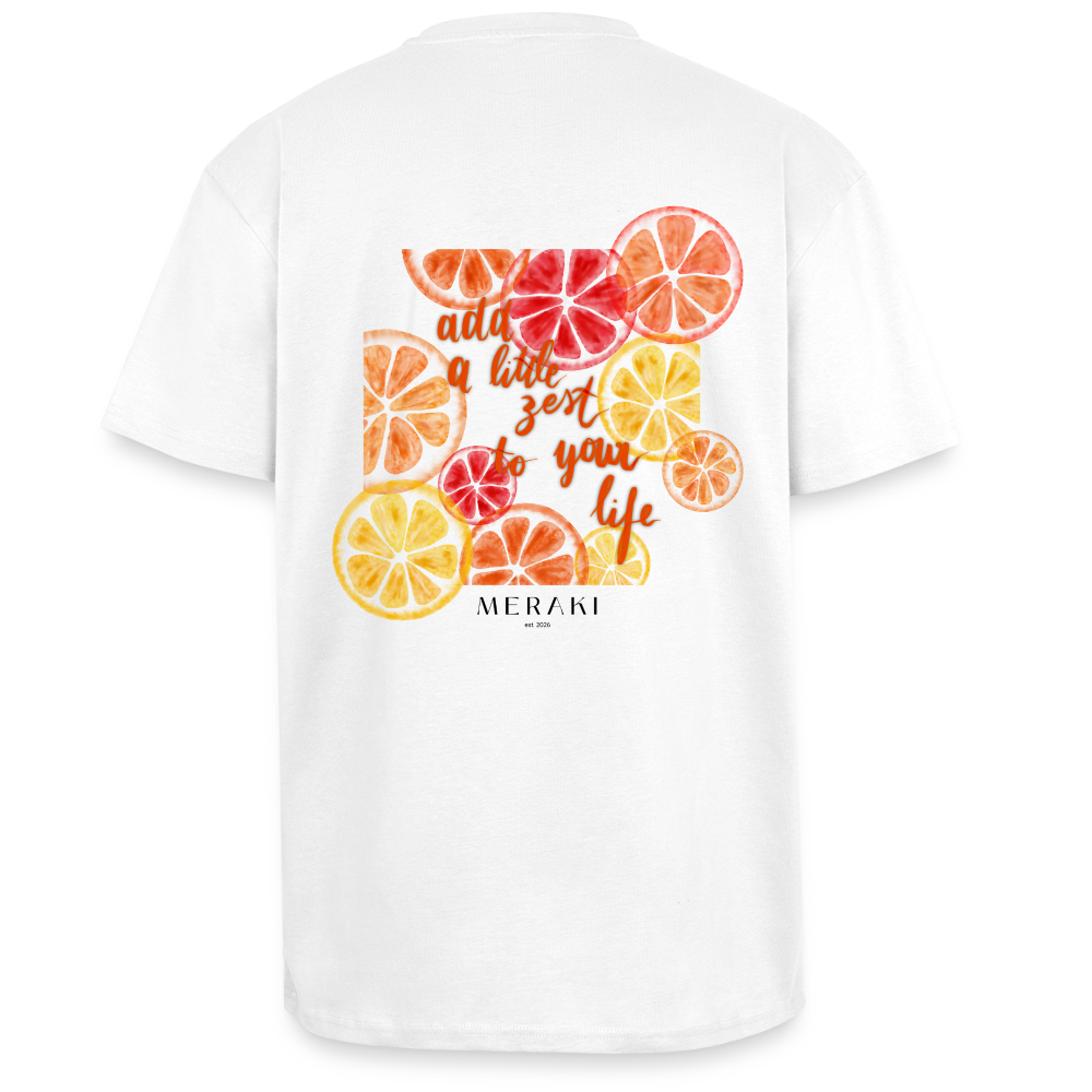 Oversized Heavyweight Unisex T-Shirt - Weiß