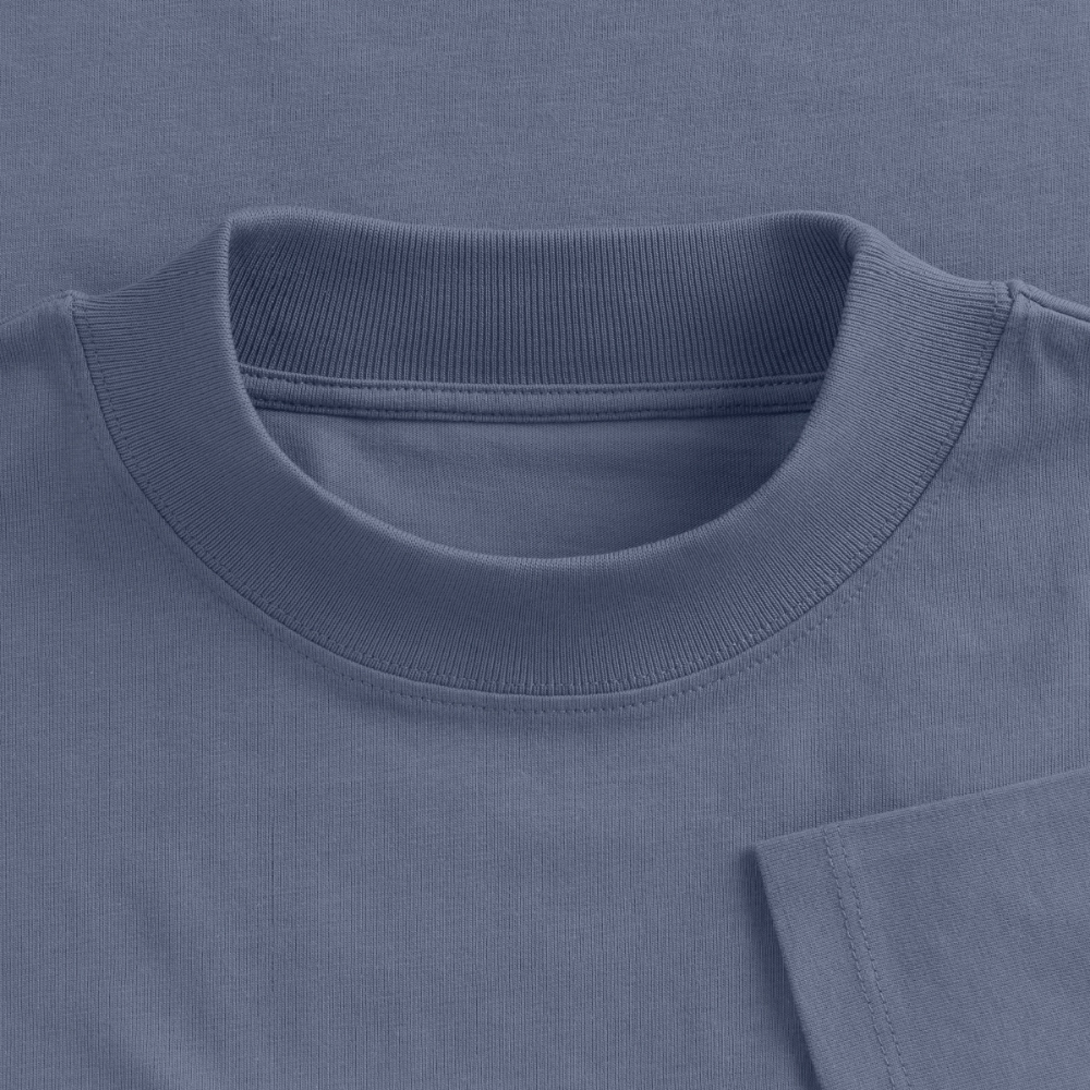 Boxy Frauen Recyceltes 1/2 Sleeved T-Shirt by Stanley/Stella - Blaugrau