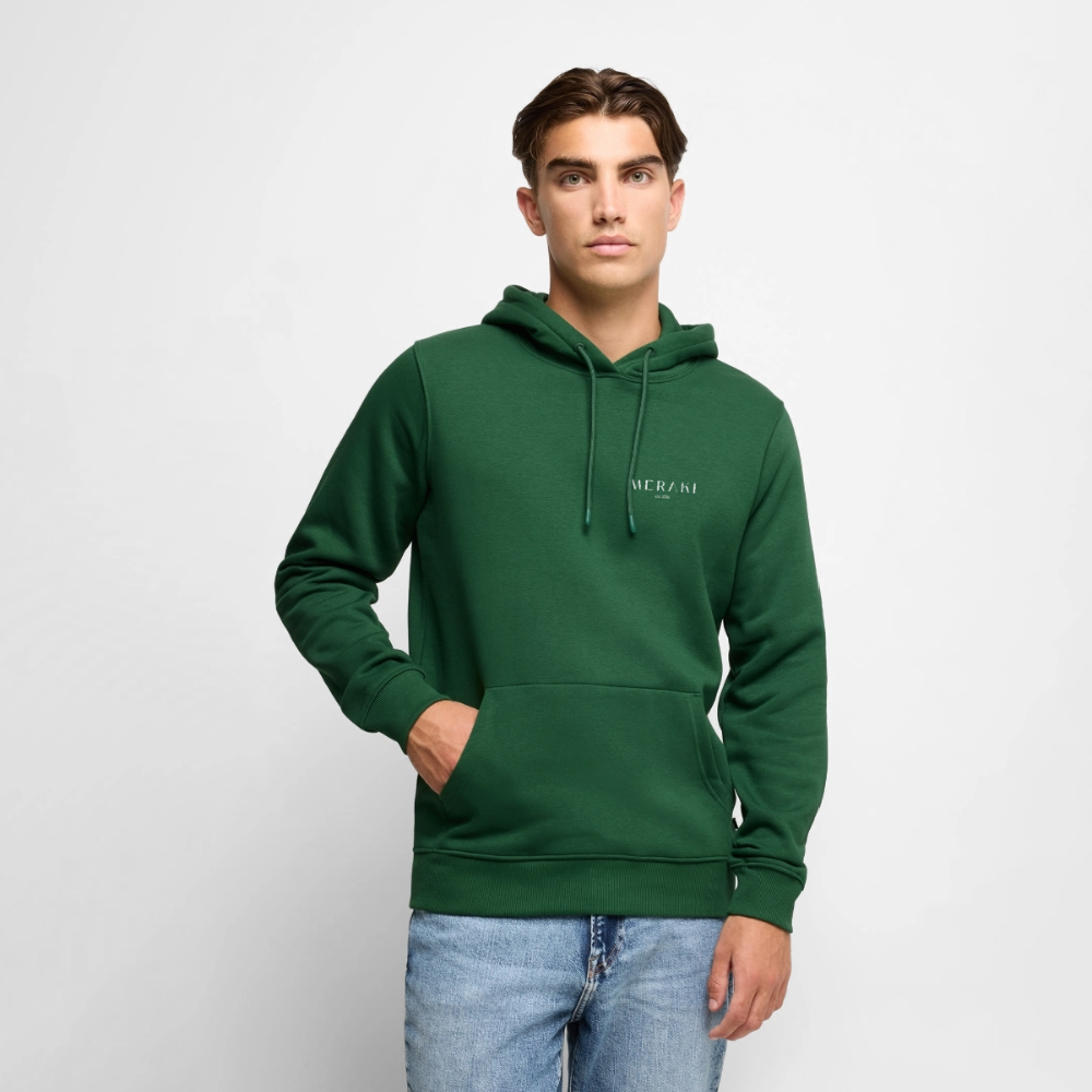 Männer Premium Hoodie - Flaschengrün