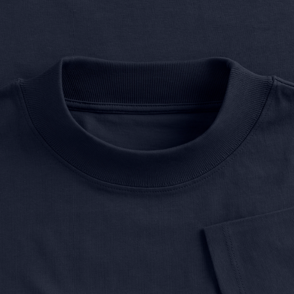 Boxy Frauen Recyceltes 1/2 Sleeved T-Shirt by Stanley/Stella - Navy