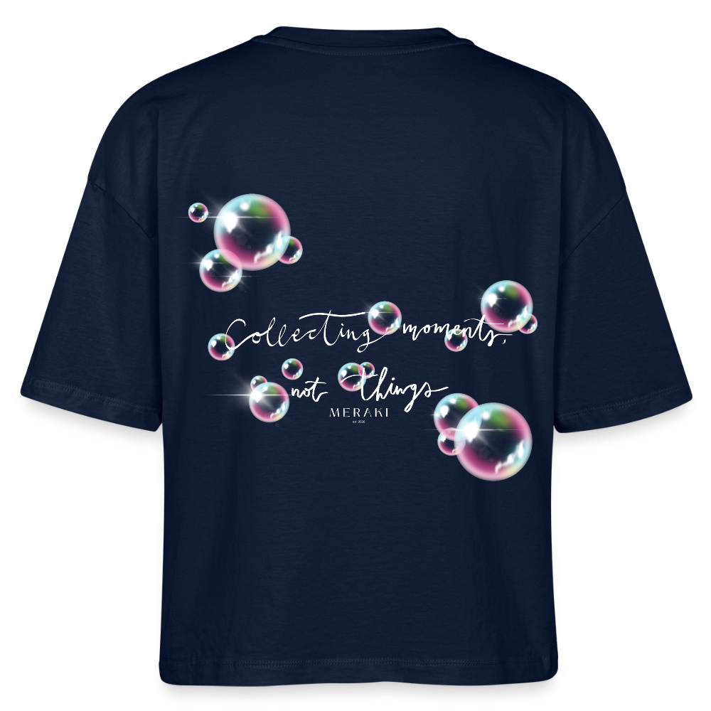 Stanley/Stella Frauen Boxy Bio-T-Shirt Nova - Navy
