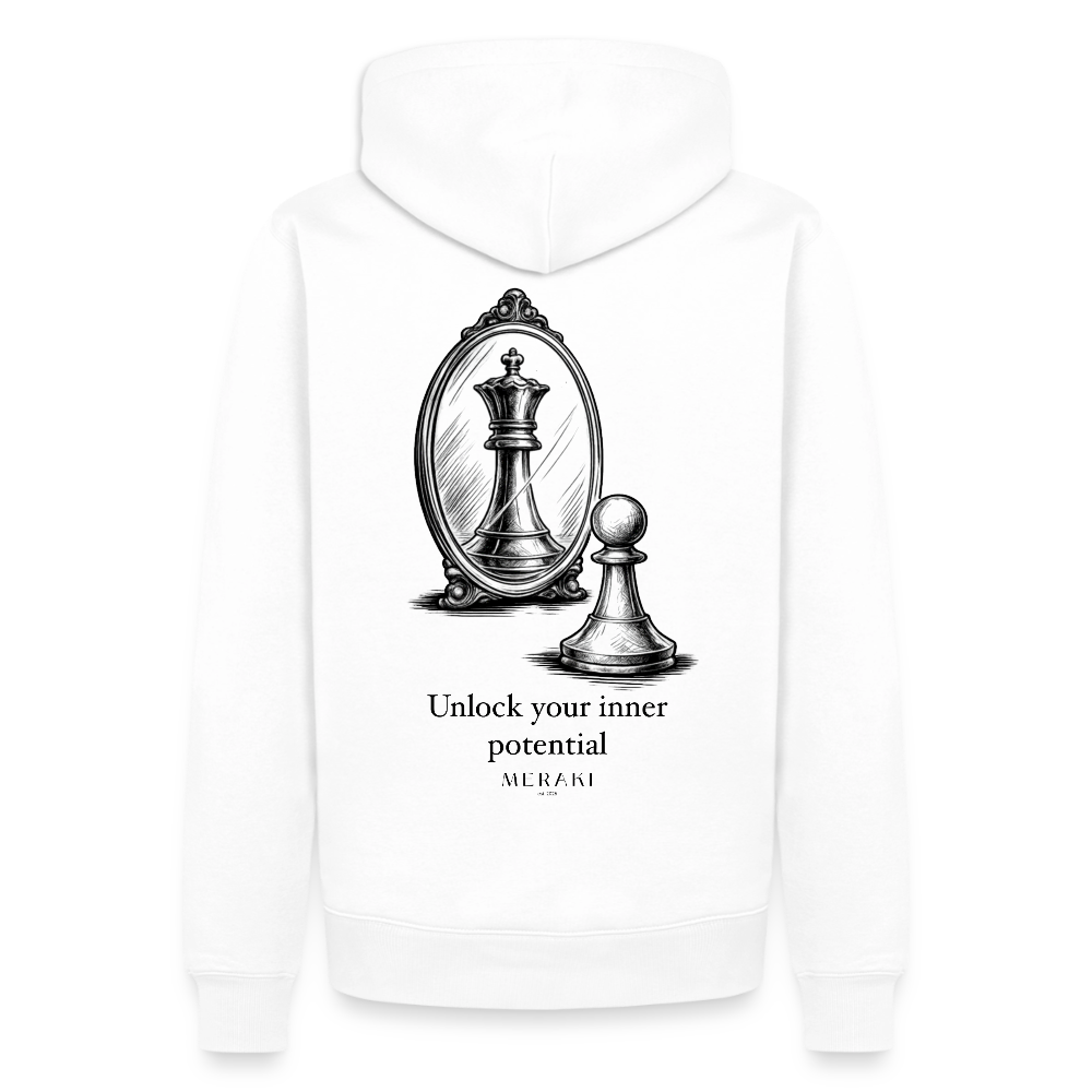 Männer Premium Hoodie - Weiß