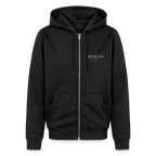 Männer Premium Kapuzenjacke - Schwarz