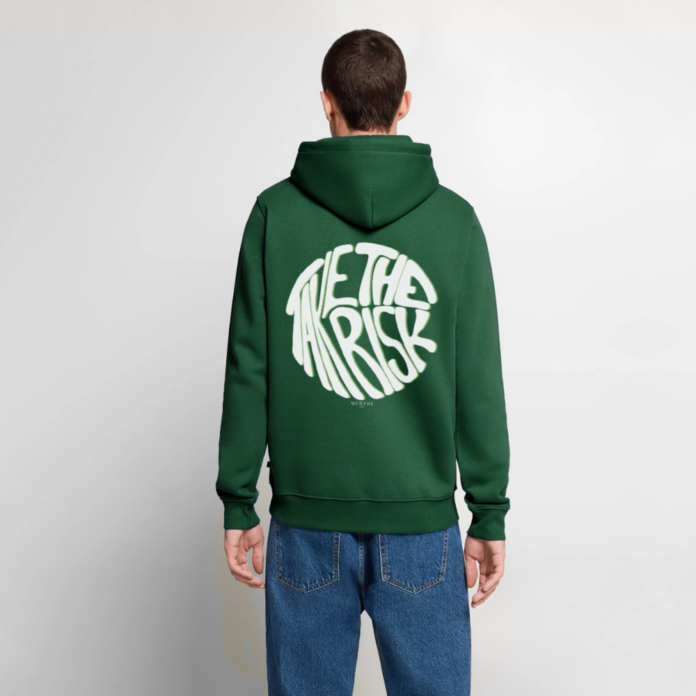 Männer Premium Hoodie - Flaschengrün