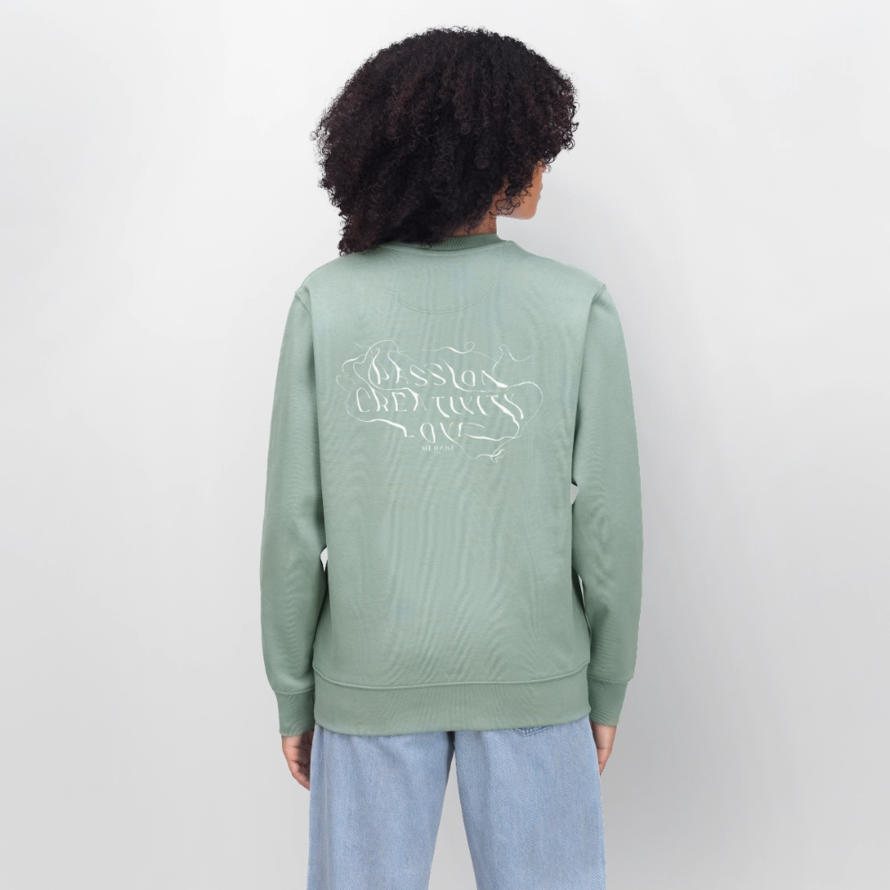 Stanley/Stella Unisex Bio-Sweatshirt CHANGER - Helles Graugrün