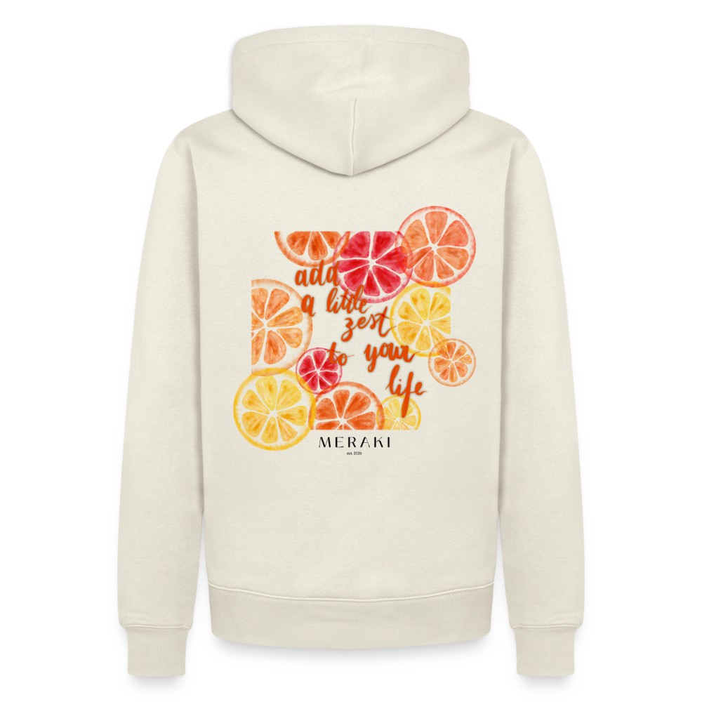 Männer Premium Hoodie - Naturweiß