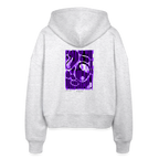 Stanley/Stella Boxy Frauen Bio Zip Hoodie Ida - Weiß meliert