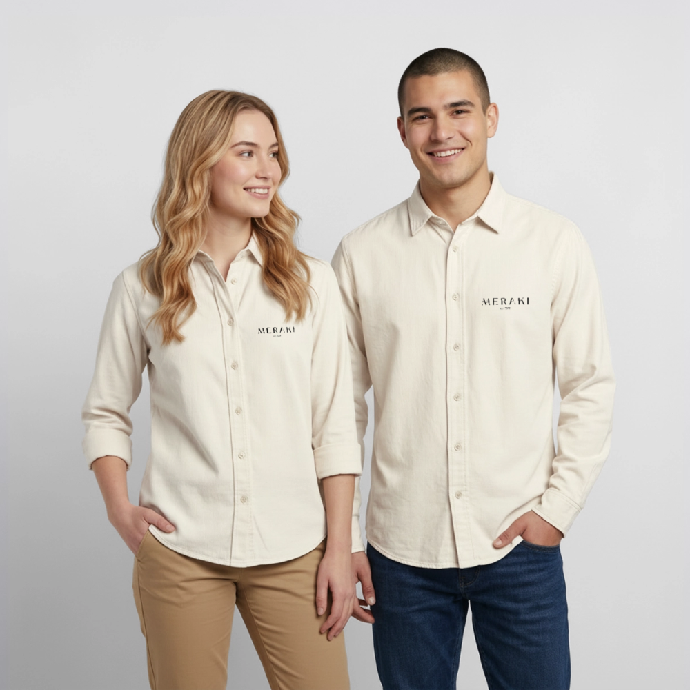 Relaxed Fit Bio Hemd - Natur