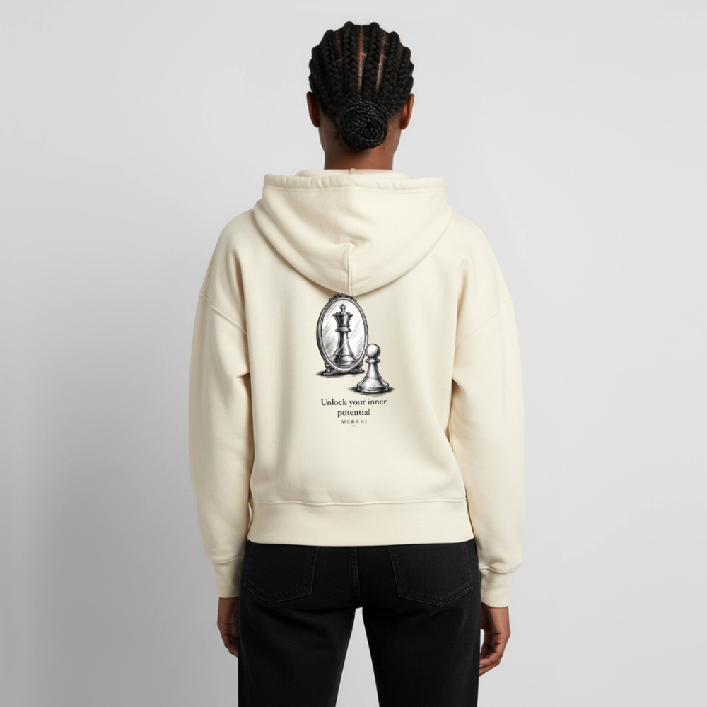 Stanley/Stella Boxy Frauen Bio Zip Hoodie Ida - Natur