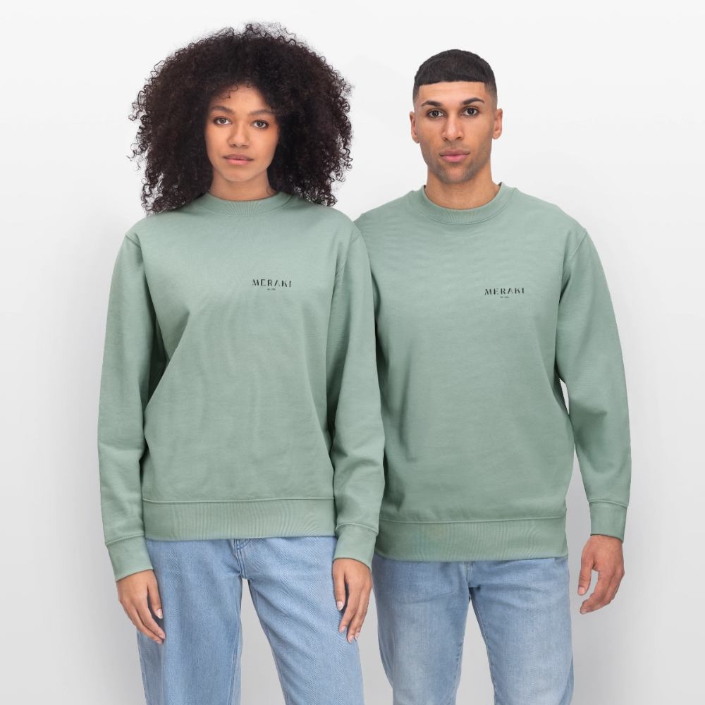 Stanley/Stella Unisex Bio-Sweatshirt CHANGER - Helles Graugrün