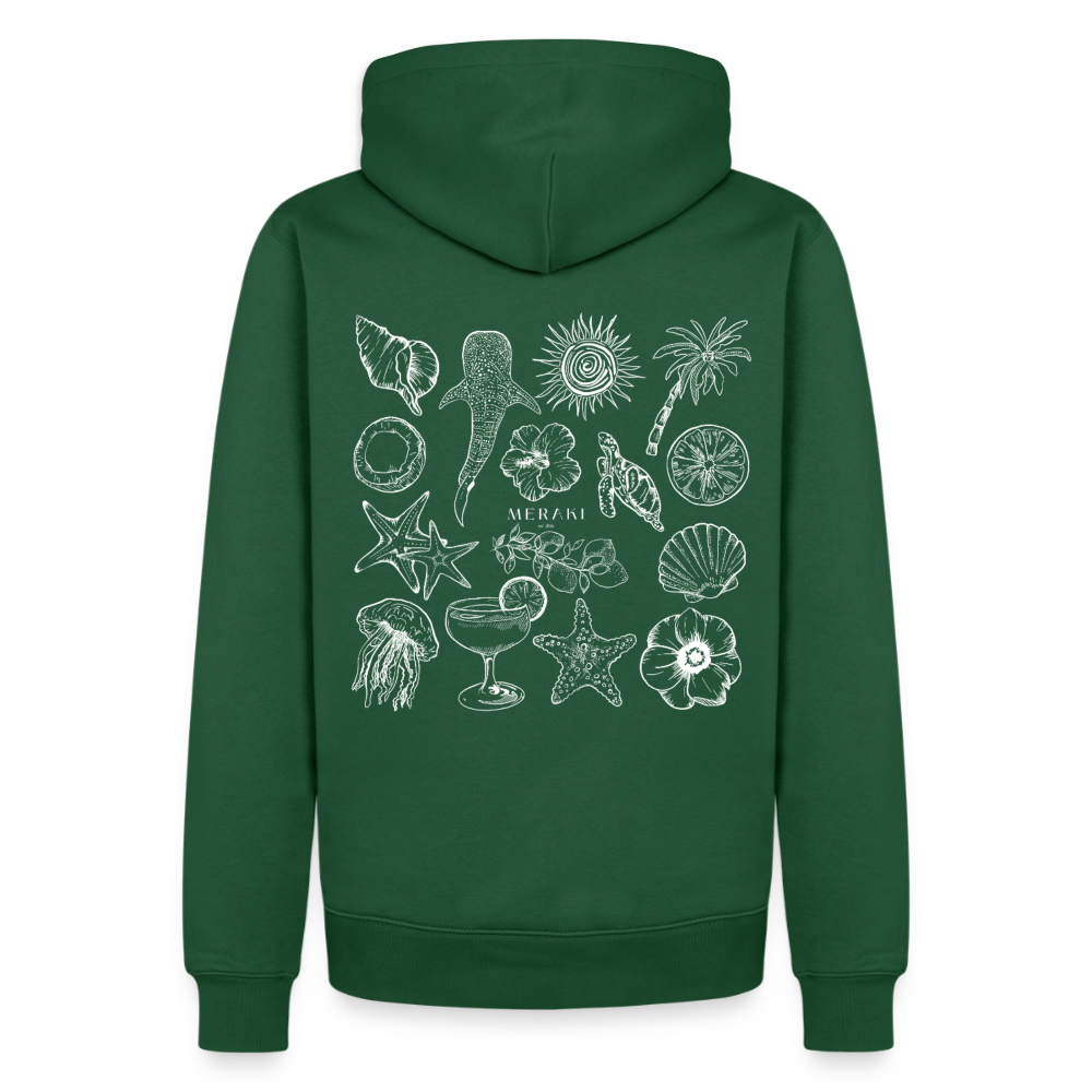 Männer Premium Hoodie - Flaschengrün