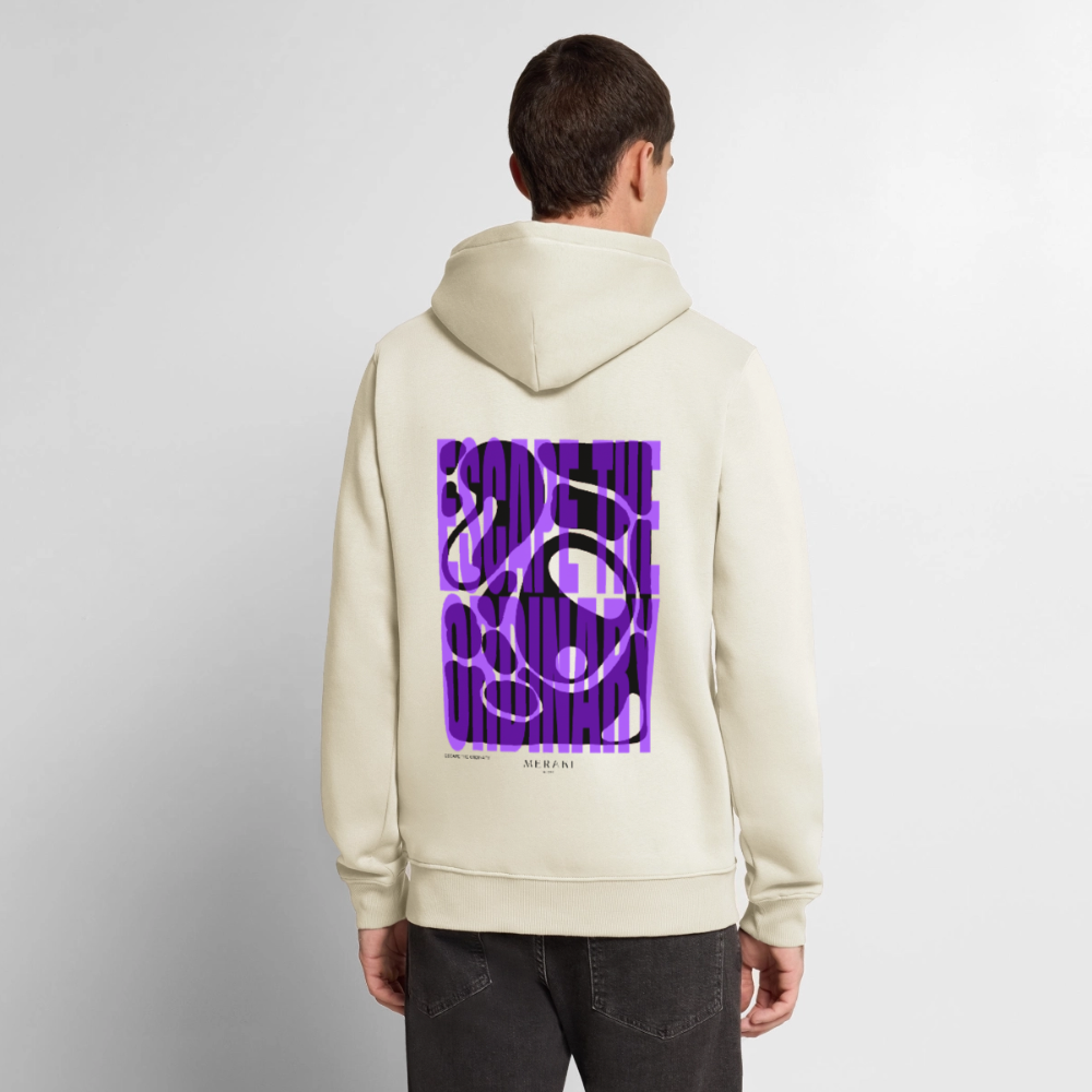 Männer Premium Hoodie - Naturweiß