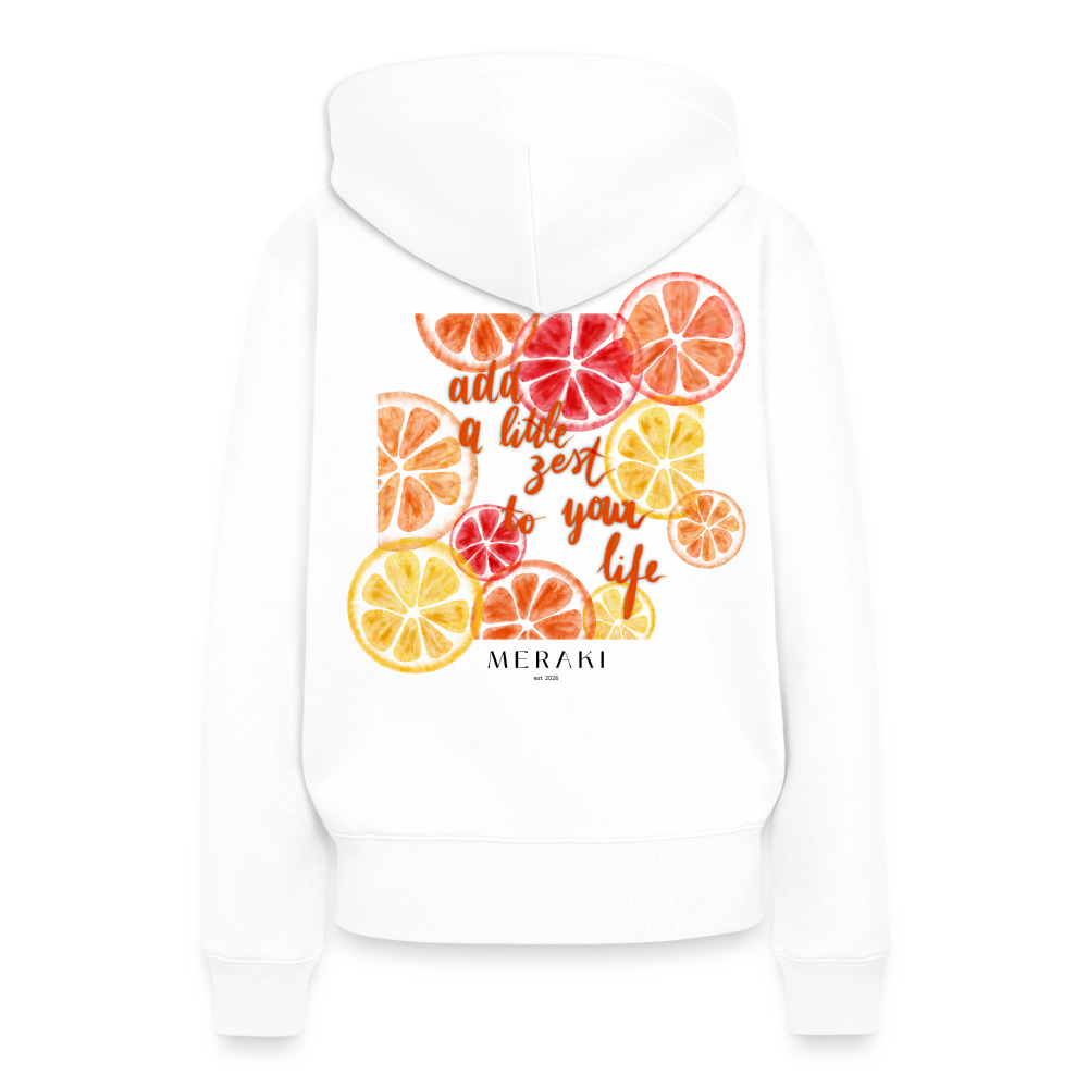 Frauen Premium Hoodie - Weiß