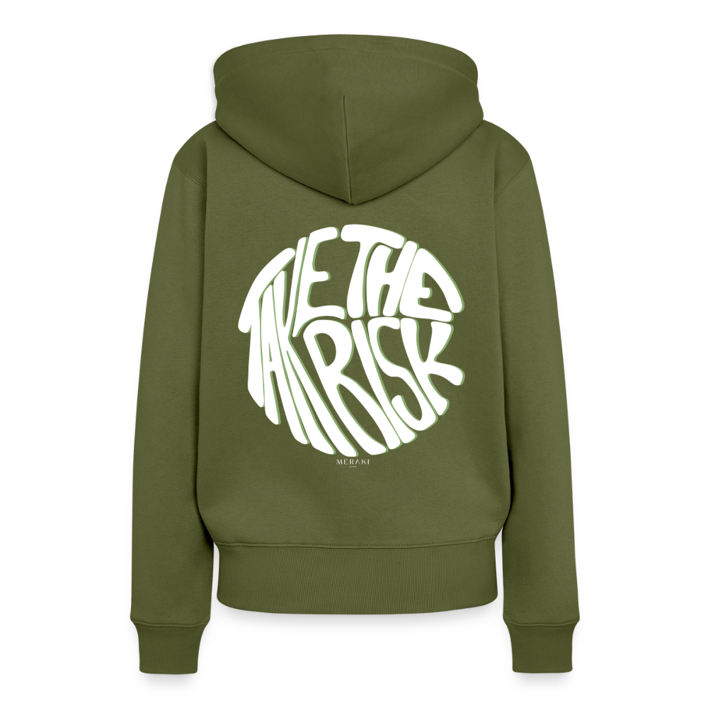 Frauen Premium Hoodie - Khaki