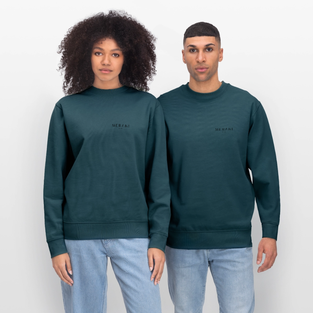 Stanley/Stella Unisex Bio-Sweatshirt CHANGER - Dunkles Petrol