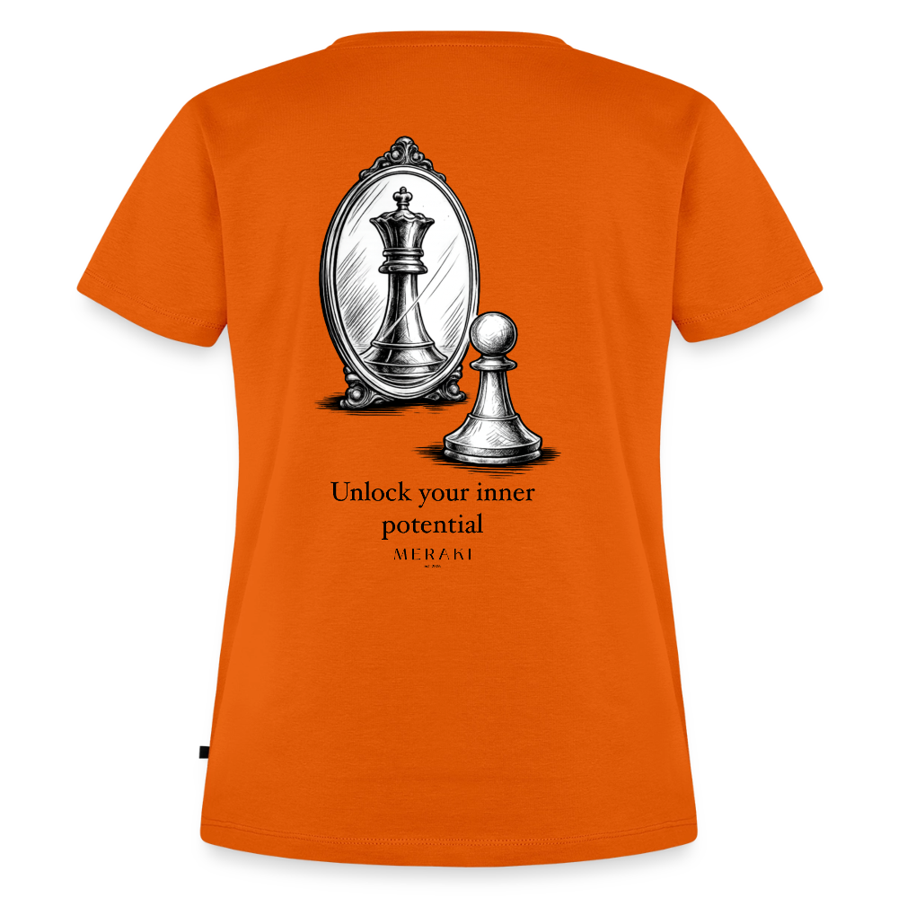 Frauen Premium T-Shirt - Orange 