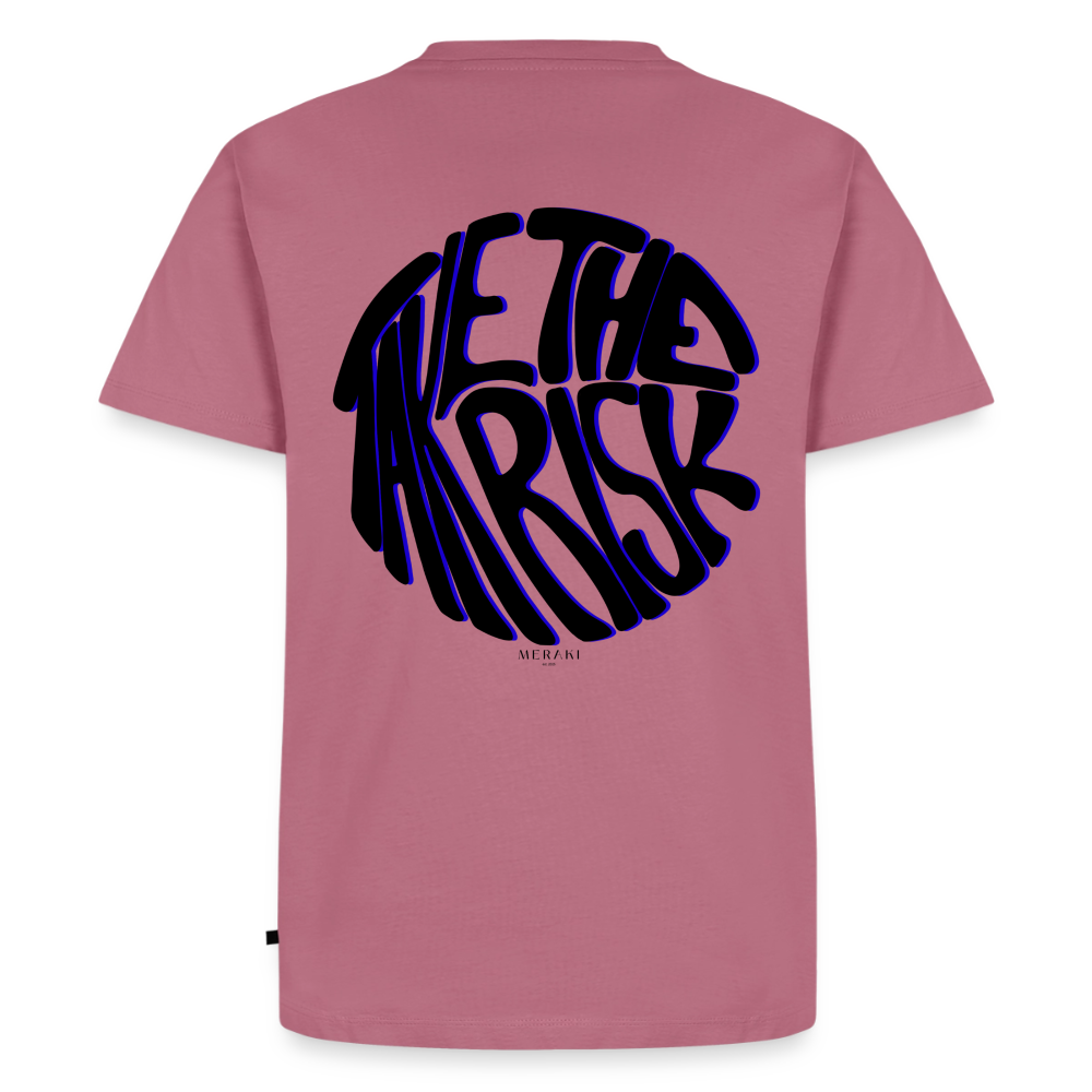 Männer Premium T-Shirt - TAKE THE RISK - Mauve