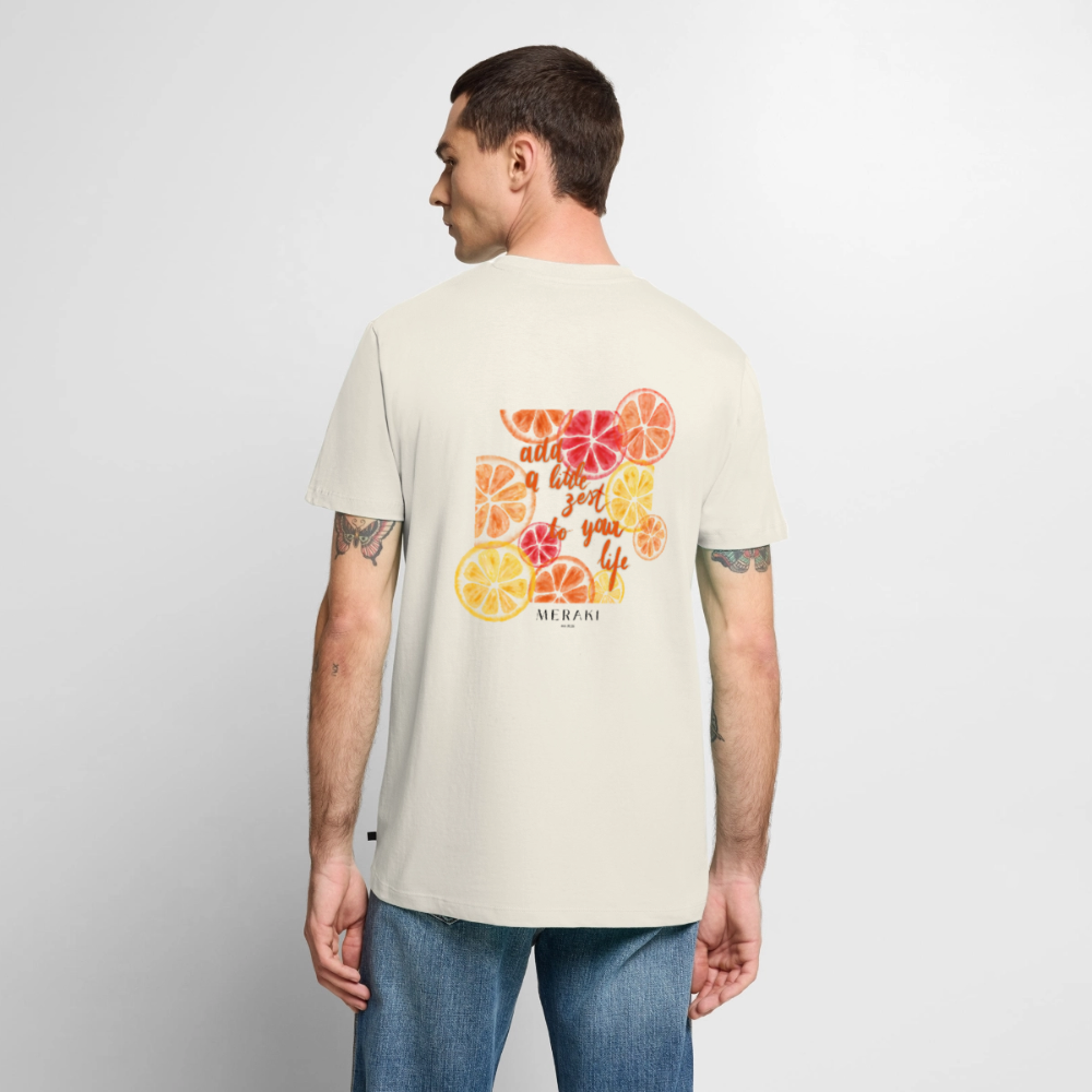 Männer Premium T-Shirt - Naturweiß