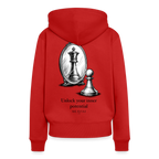 Frauen Premium Hoodie - Rot