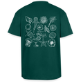 Oversized Heavyweight T-Shirt - Sommergefühle - hunter Green