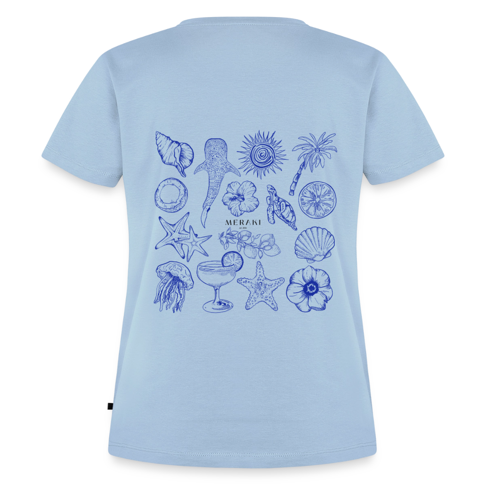Frauen Premium T-Shirt - Hellblau