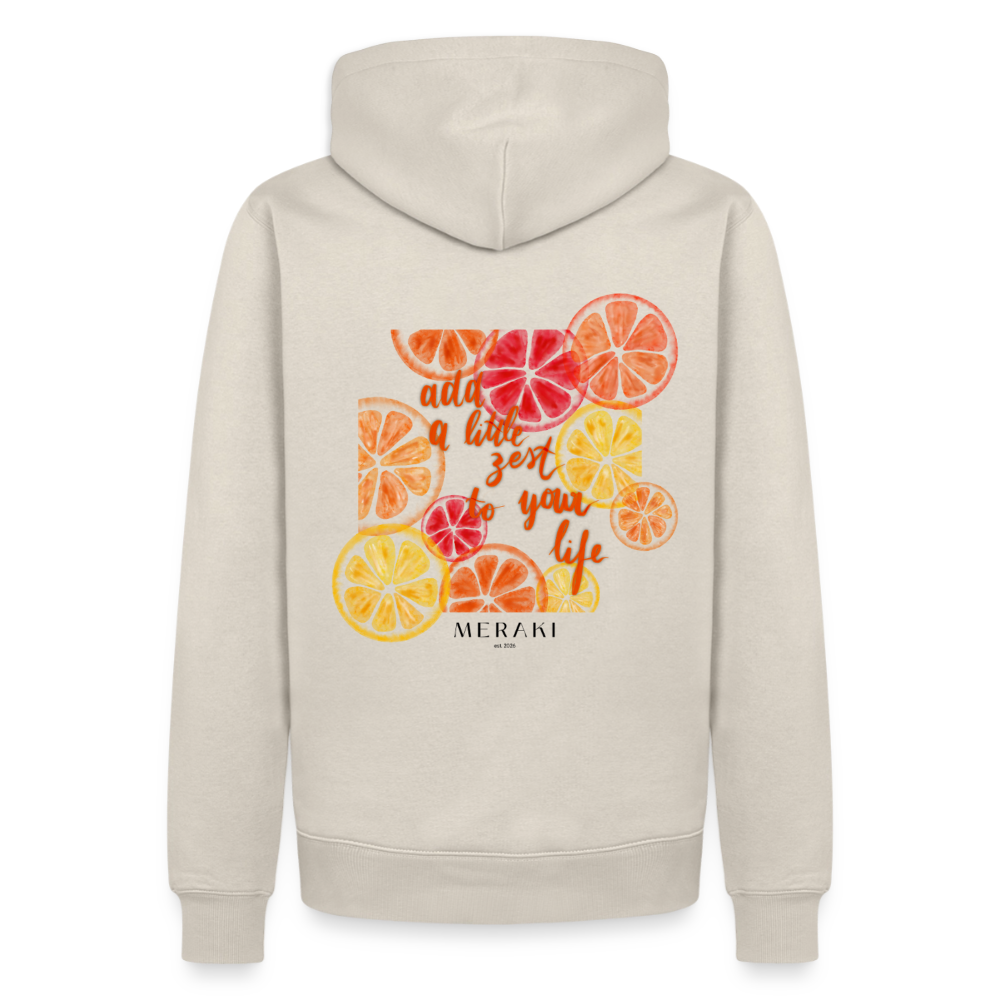 Männer Premium Hoodie - Beige