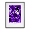 Gerahmtes Poster (49 × 69 cm) - Schwarz