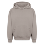 Oversized Heavyweight Hoodie - Seifenblasen - Taupe