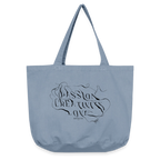 Vintage-Washed Shopper - vintage light blue