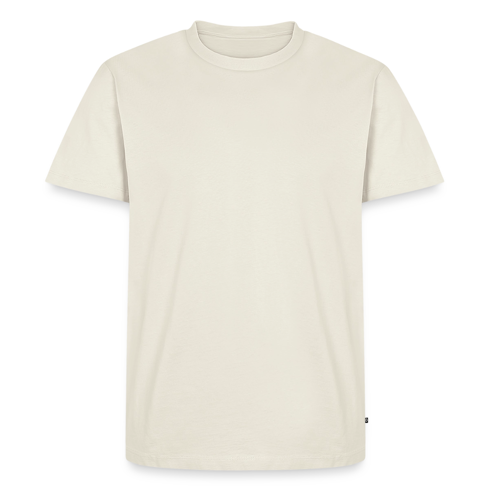 Männer Premium T-Shirt - PASSION, CREATIVITY, LOVE - Naturweiß