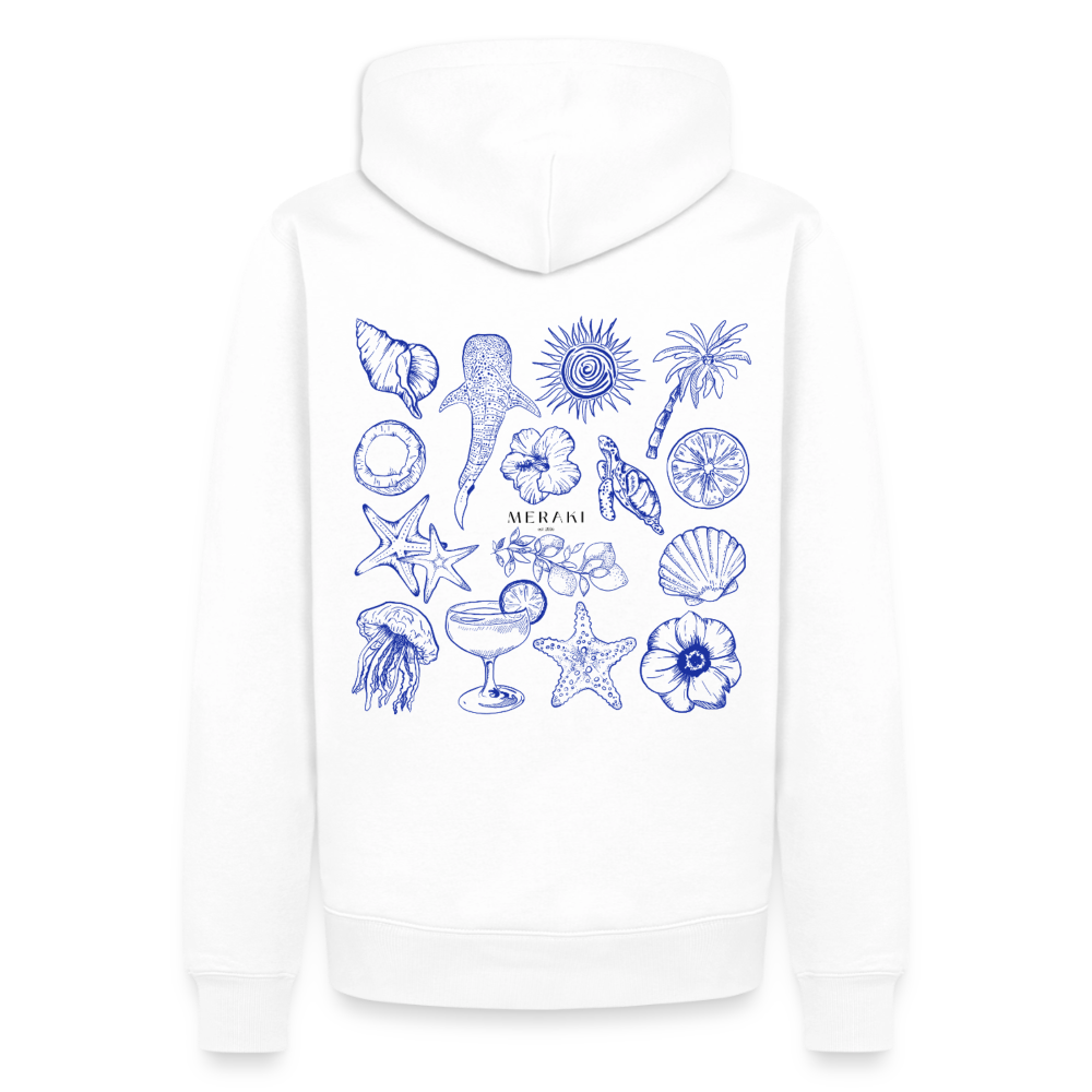 Männer Premium Hoodie - Weiß